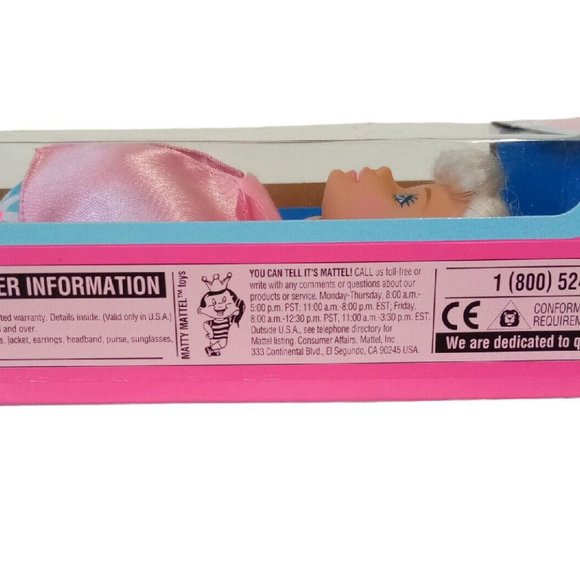 Chic Barbie #17297 Vintage 1996 Mattel Doll-Mint Box-unopened and Excellent - Picture 5 of 12